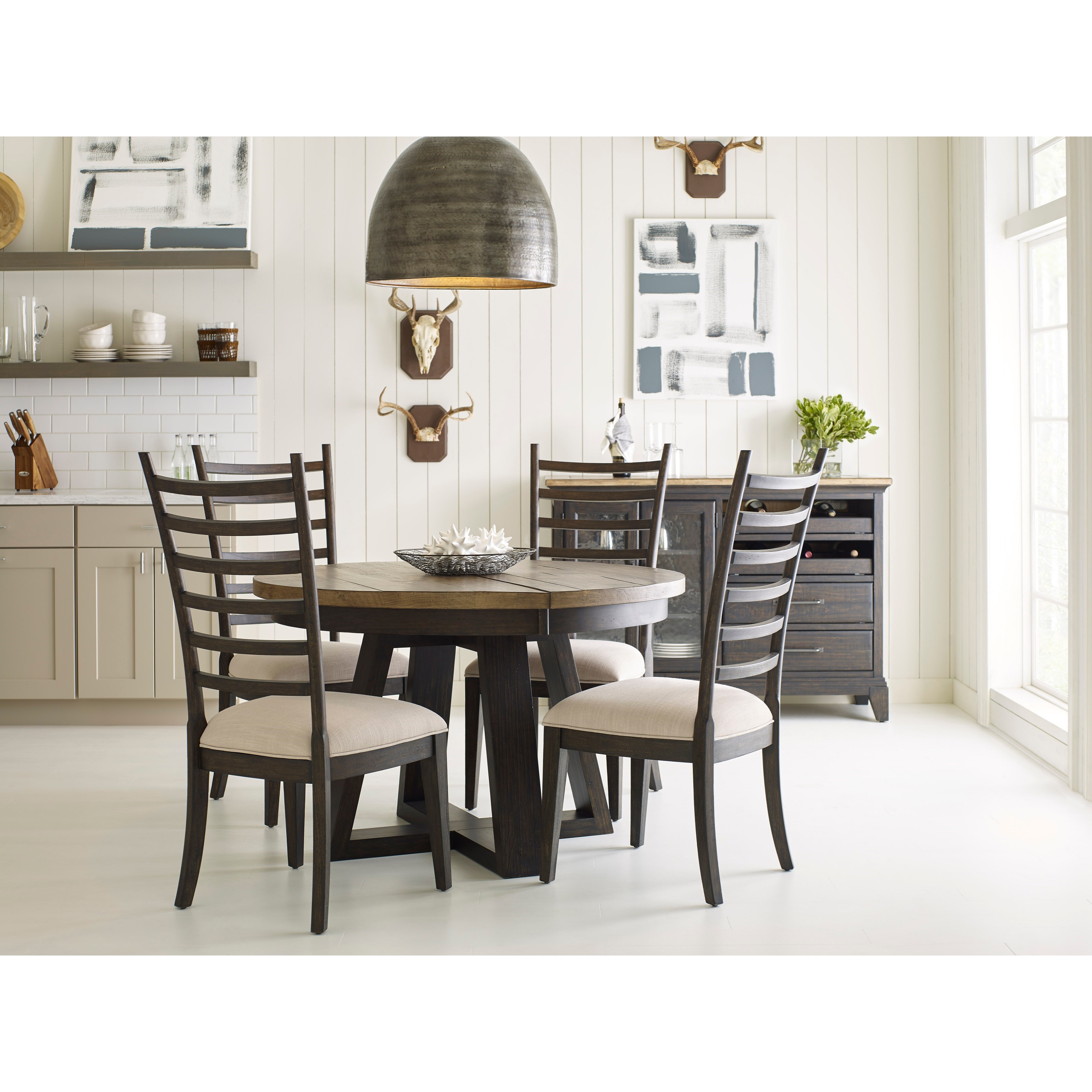 Kincaid Furniture Plank Road Casual Dining Room Group Johnny Janosik
